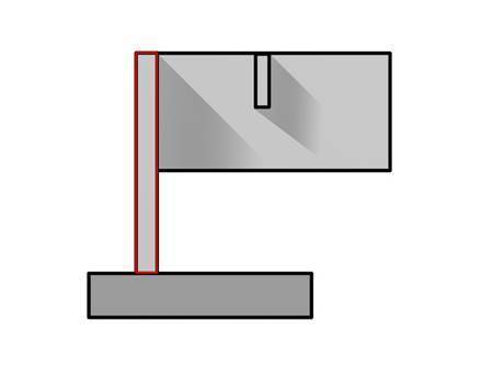 This is E frame type of steel grating.