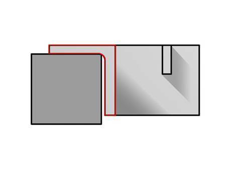 This is F frame type of steel grating.